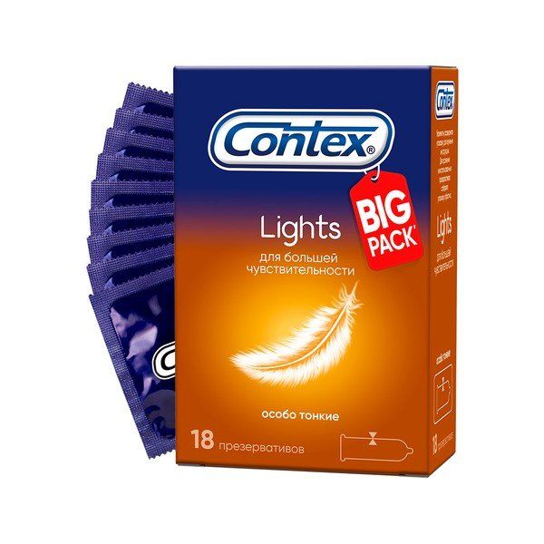 картинка Контекс презервативы лайт №18 от Интернет-аптека